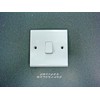 Deta S1202 Slimline Light Switch 1 Gang 1 way 10amp