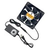 YOWEE BREEZE 120 mm x 38 mm Computer Fan Small