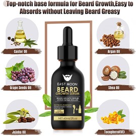 Beard Growth Kit-Beard Grooming Kit For Men-With Beard Roller For Growth & Natural Ingredients Beard Growth Oil-Beard Kit For Men With Beard Growth Serum & Beard Derma Roller-Gifts For Men Dad Father
