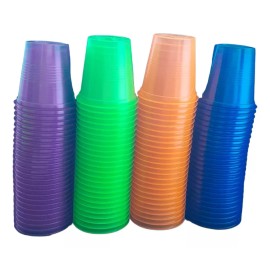 Primo Vaso Shot Neón Tequilero Caballito Desechable 100 Pz/2oz.