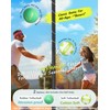 Trymaker Tetherball Set, Tether Balls and Rope Set with Pole