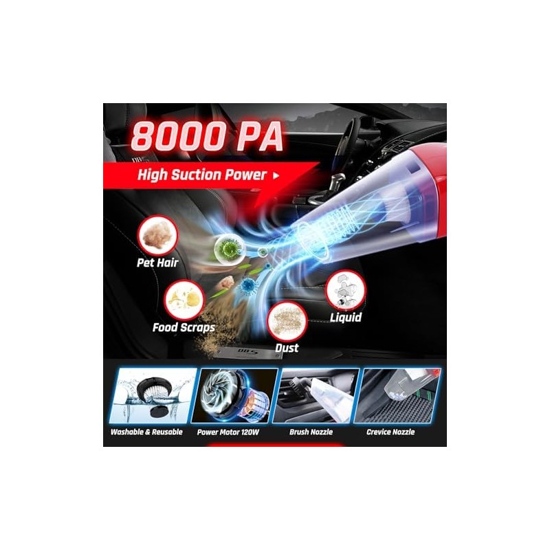 Kit de 39 piezas de limpieza de interiores, kit de
