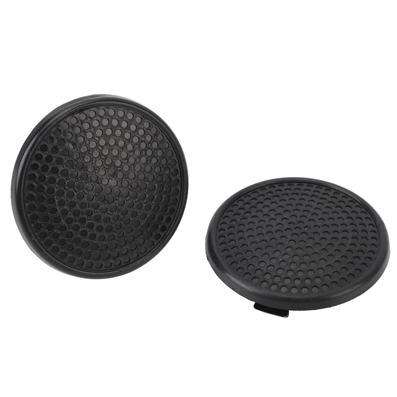 1 Pair Front Bumper Fog Light Hole Covers Left Right