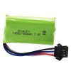 Blomiky 2 Pack 7.4V 2S 600Mah Li-ion Rechargerable Battery With