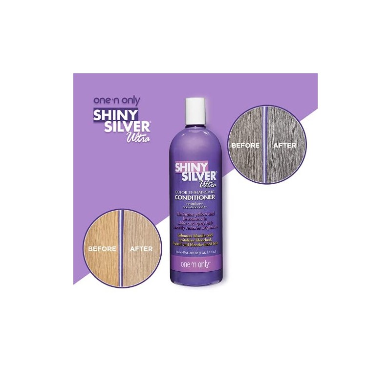 Shiny Silver Ultra Shampoo Conditioning 12oz (2 Pack)