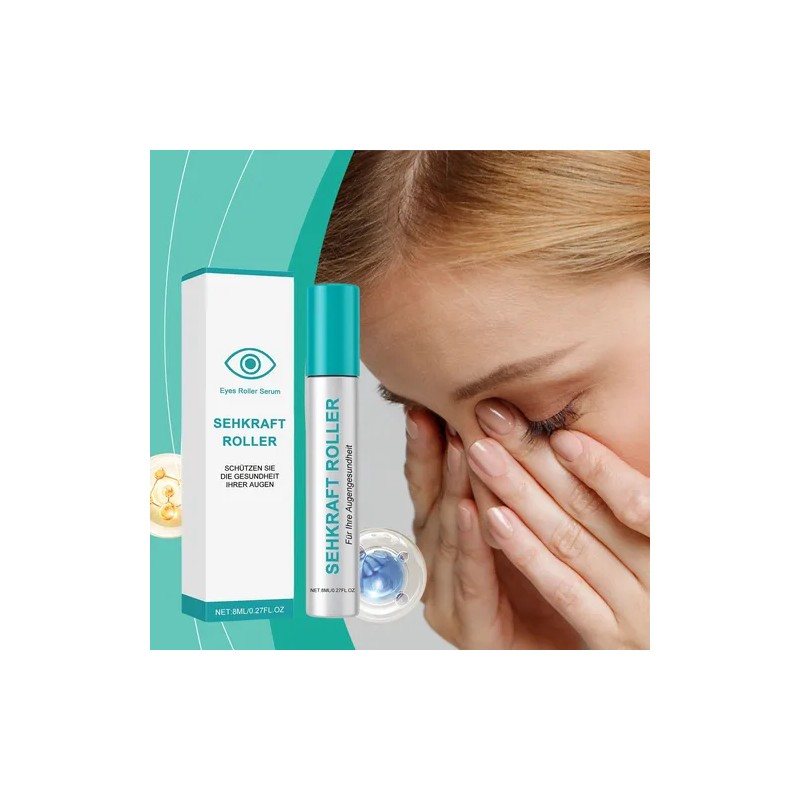 Rodillo De Masaje De Ojos De 8 Ml Para Hinchazn