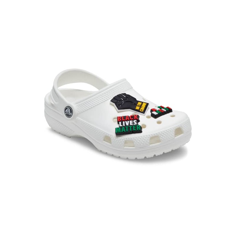 Crocs Jibbitz 3-Pack Shoe Charms | Jibbitz, Black Lives Matter,