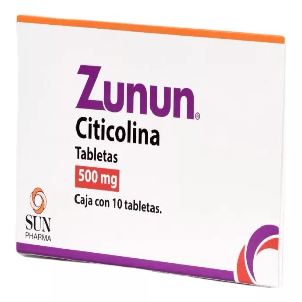 Sun Pharmaceuticals Zunun 500 Mg 10 Tabletas