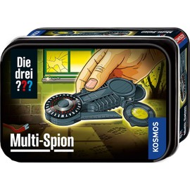 Die drei ??? Multi-Spy by KOSMOS Detective Gadget Detective Toy Agent Equipment for Children Aged 8+ Die drei Question Mark Toy, Detective Equipment, Detective Kit, 2.5 m²