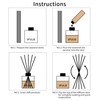 VFULIE 100PCS Reed Diffuser Sticks, 10 Inch Natural Rattan Wood