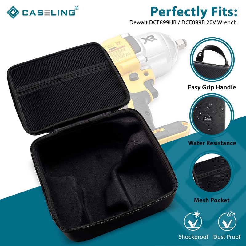 Caseling Hard Shell Case Fits Dewalt DCF899B or DCF899HB Drill.