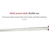 Sunbilien Telescopic hand pole, 2-piece set, handheld flagpole teaching pointer