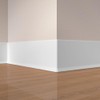 Flexible Vinyl Baseboard Trim, 4 Inch Peel and Stick Baseboard