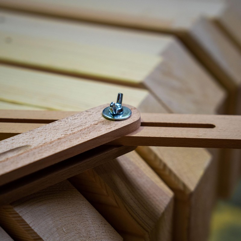 hedue® Beech Wood Beech Beech Wood Beech Bevel Protractor 30