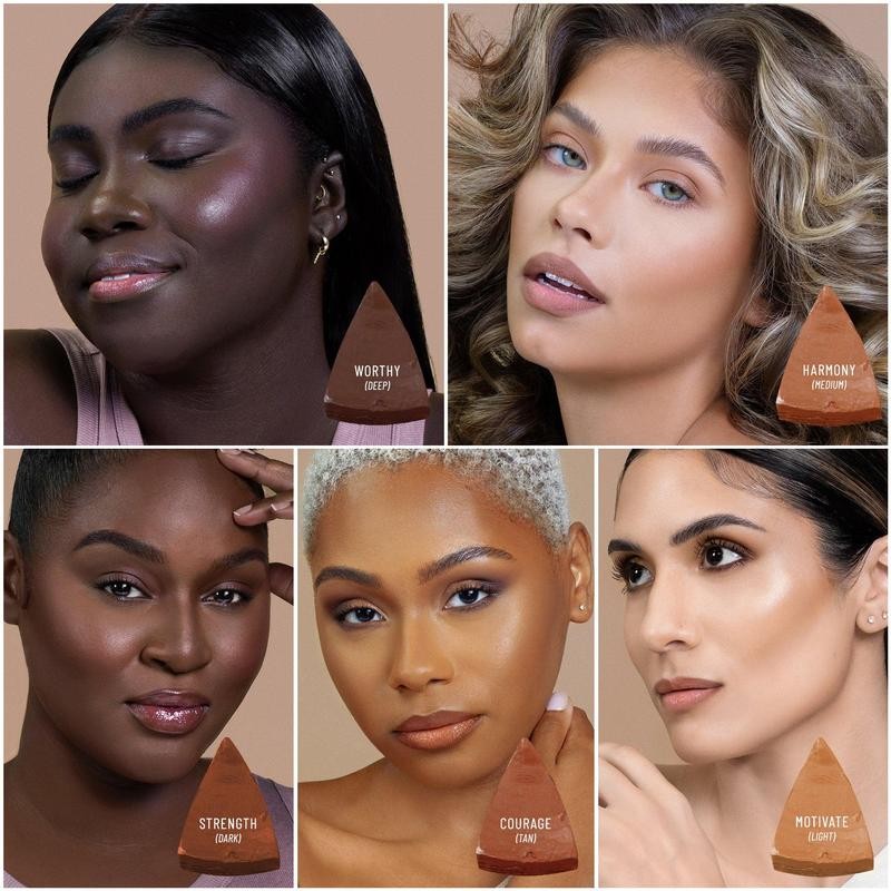 Bronzer / Contour & Blush Stick Makeup Combo:_Harmony (Medium)