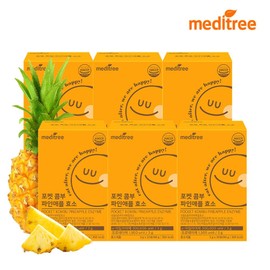 Meditree Pocket Kombu Pineapple Fermentation Enzyme 6 boxes / 메디트리 포켓 콤부 파인애플 발효 효소 6박스