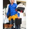 19pcs Household DIY Tool Set, Basic Tools for Home, Office,