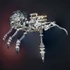 AIXXCUVQ DIY Spider Metal Model Kit Unique Decorative Ornament Metal
