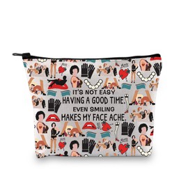 PLITI Rocky Horror Gift Horror Musical Theatre Gift It's Not Easy Having A Good Time Comedy Movie Inspired Makeup Bag (Good time bagU)