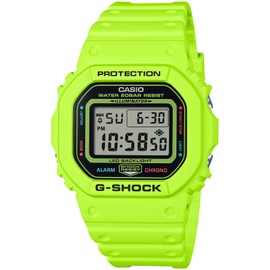 Casio DW-5600 Energy Pack Wristwatch, Limited Model: ENERGY PACK (Yellow), sports