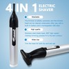 GRABOTE 2025 New 4 in 1 Rechargeable Eyebrow Ear Nose