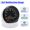 ARTILAURA GPS Speedometer 0-160MPH with Tach 8000 RPM Marine Boat