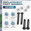 4 Pack ASP2400D Shear Pin for EGO 24-inch and 28-inch