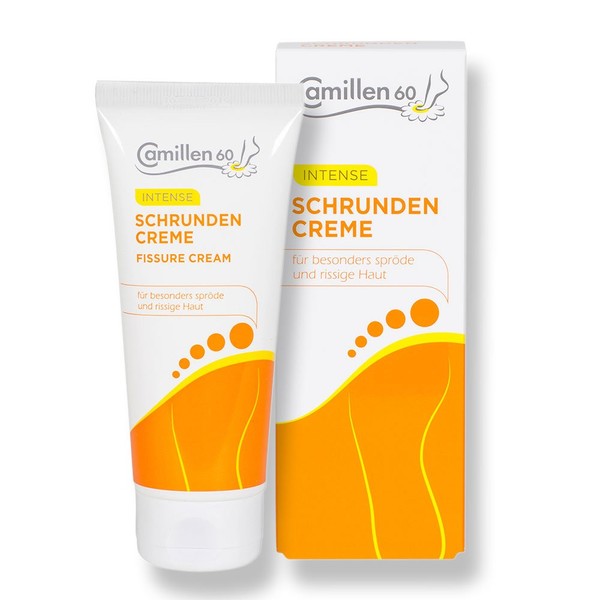 Camillen 60 - Fissure Cream - Advance Cracked Skin Recovery with Chamomile Oil - 3.39 Fl OZ/100 Ml - Made in Germany