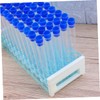 iplusmile 50pcs Plastic Test Tube Kit Lid Storage Tube Test
