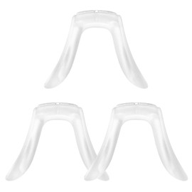 Baluue Puente De Almohadillas Para La Nariz Para Gafas En Forma De U 3 Uds. Soportes Para La Nariz Para Gafas Antideslizantes Retenedores De Cámara De Aire Enchufables Piezas De Correa