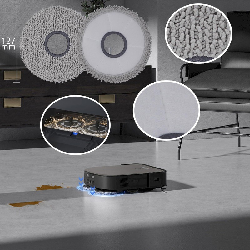 Geoviizon 21-Piece Accessory Set Compatible with Ecovacs Deebot X2 Omni