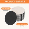 PATIKIL 5 Inch Felt Furniture Sliders, 8 Pcs Round Furniture