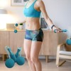 No-line jump rope cardio home workout rope-less jump rope / 노라인 줄넘기 유산소 홈트 줄없는줄넘기