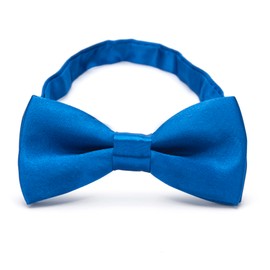 RSXING Children's Boys Bow Tie Classic Pre-tied Bow Tie Toddler Bow Tie Baby Adjustable Tuxedo Bow Tie for Wedding Birthday Party Fashion Accessories, blue