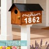 Reflective Mailbox Numbers 3 Inch (0-9) for Outside House Address
