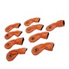 9pcs Golf Club Cover PU Leather Stylish Portable Golf Head