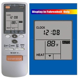 Replacement Air Conditioner Remote Control for Fujitsu Ar-jw1 Ar-jw11 Ar-jw13 Ar-jw17 Ar-jw19 Ar-jw2 Ar-jw27 Ar-jw28 Ar-jw30 Ar-jw31