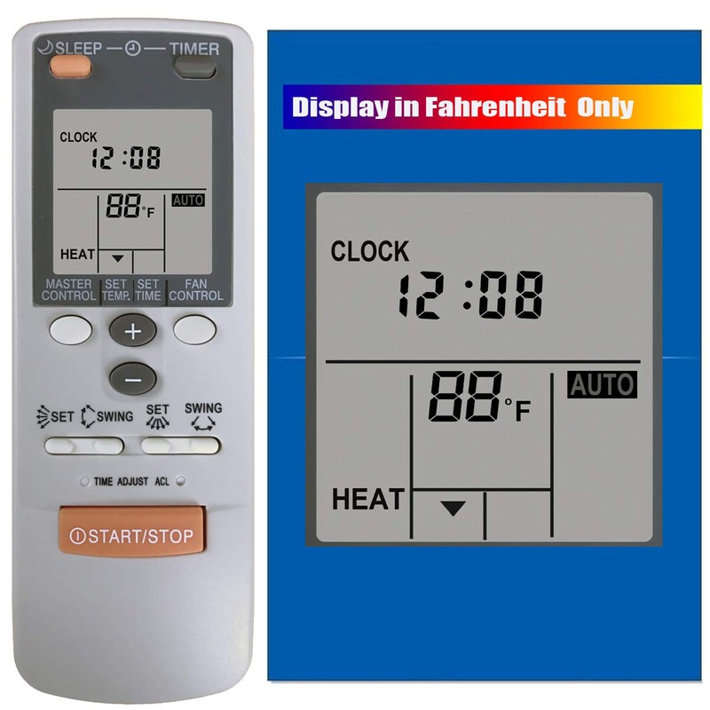 Replacement Air Conditioner Remote Control for Fujitsu Ar-jw1 Ar-jw11 Ar-jw13