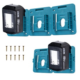 Battery Holder Mount for Makita 18V Battery Mounts Dock Holder fit for BL1860 BL1850 BL1840 BL1830 (5 Pack)