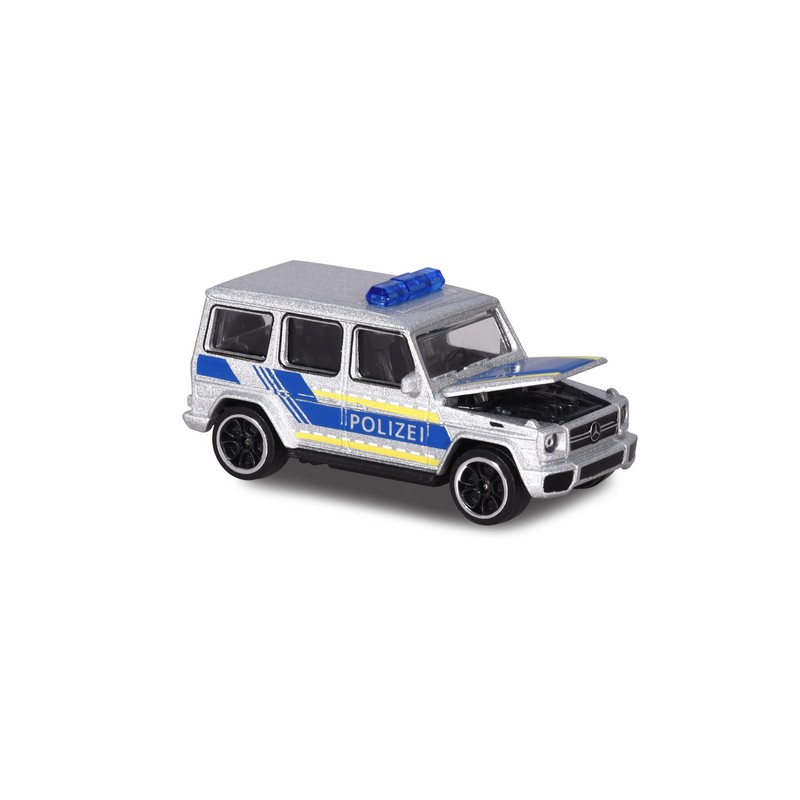 Majorette - SOS Einsatzfahrzeug – 1 von 6 zufälligen Spielzeugauto