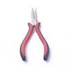 Concave Convex Nose Pliers Round Jewelry Bending Miniblings 12Cm R/Black