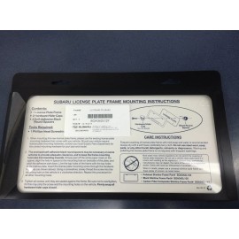 SUBARU OEM Genuine Subaru Impreza Steel License Plate Frame SOA342L127 NEW Subaru logo