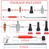 Z-oneMart Valve Stem Puller Installer Tool, 10pcs TR412,10pcs TR413,10Pcs TR414