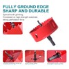 6-1/8Inch / 155mm HSS Bi-Metal Hole Cutter with Pilot Drill
