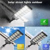 Commercial 10000LM LED Outdoor Dusk to Dawn Solar Flood Light