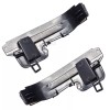XUKEY 2 Sequential LED Side Mirror Turn Signal Lights Smoked