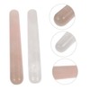 NOLITOY 2pcs Jade Face Skin Skin Scraping Massage Eye Ladies