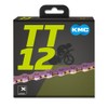 KMC TT12 NEOCHROME WAXED Bicycle Chain, 1/2 Inch x 11/128