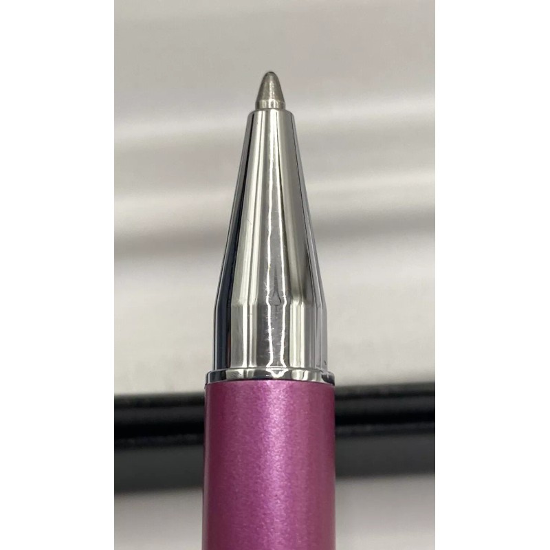 Sheaffer 200 Ballpoint Pen Matte Metallic Pink E2915651DC Chrome Trim