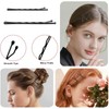 500 Stück Haarnadeln Set, 5-7 cm U-förmige Bobby Pins, Haarklammern